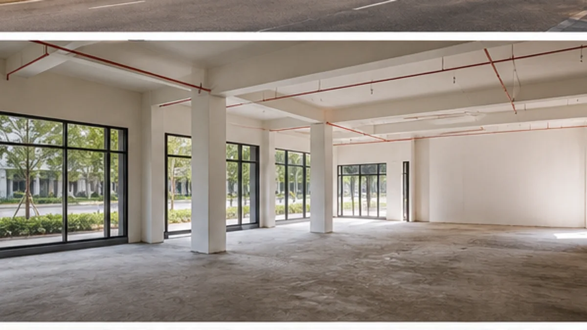 Cemerlang Business Park @ Banting: Flexible ground-floor retail interior shell