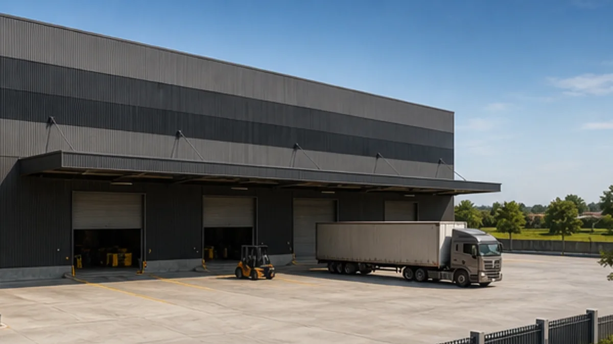 Industrial One @ ETP KIIP: Loading bays and container-truck circulation yard