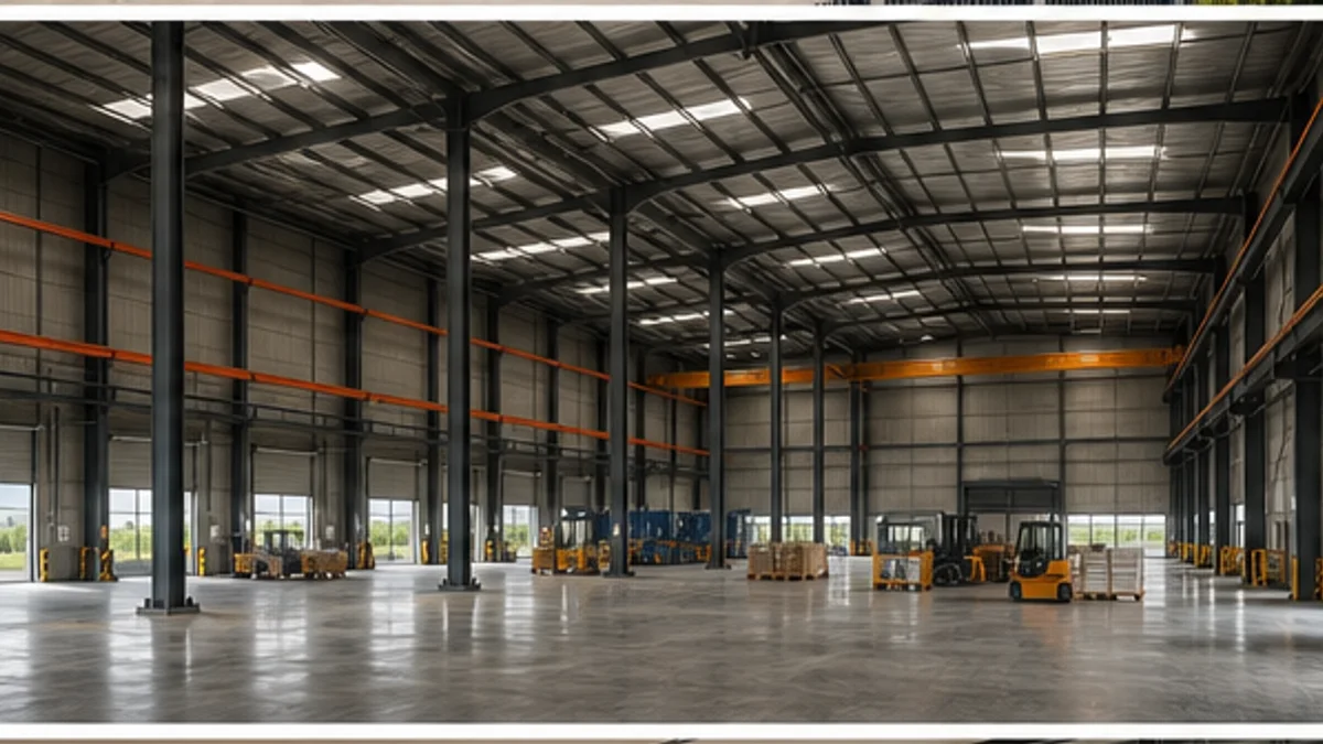 Industrial One @ ETP KIIP: High-clearance production and warehouse interior