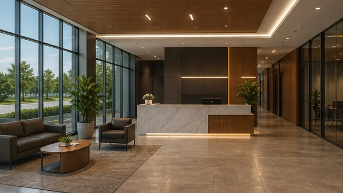 Industrial One @ ETP KIIP: Corporate lobby and reception area