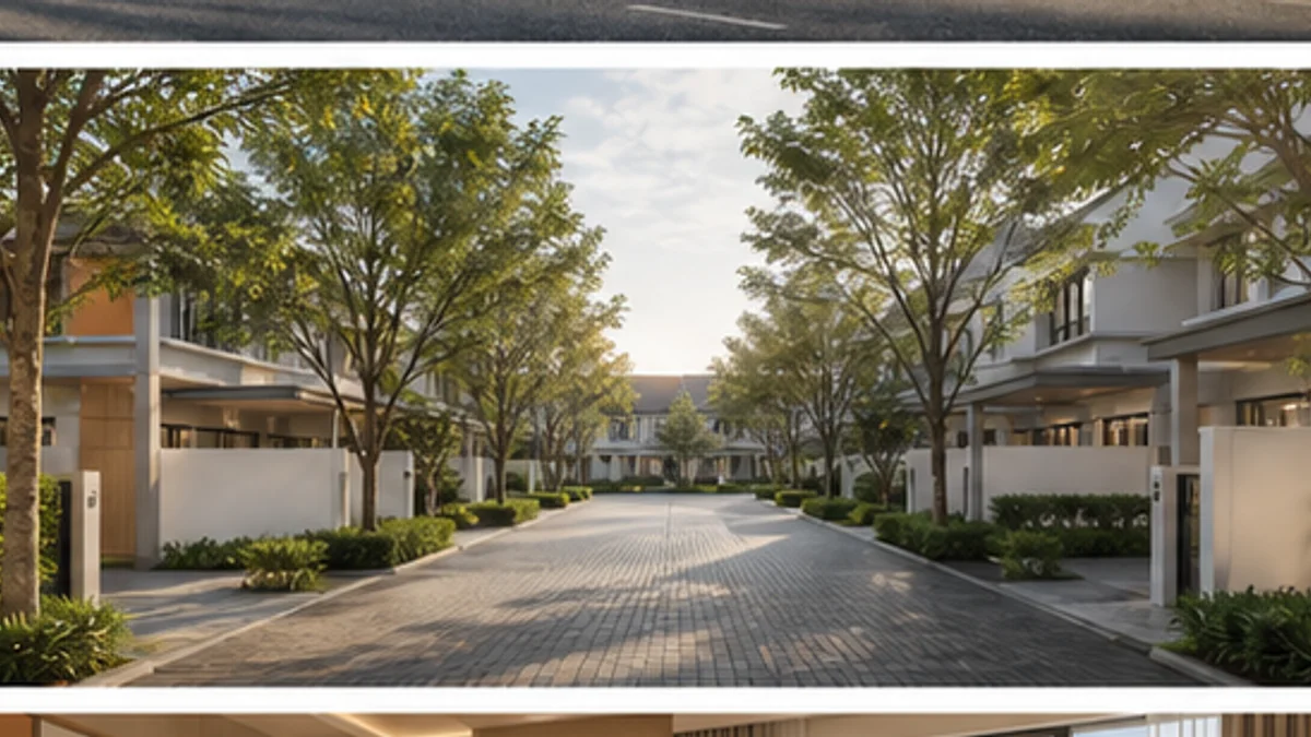 Intan Residences @ Jenjarom: Landscaped neighbourhood arrival