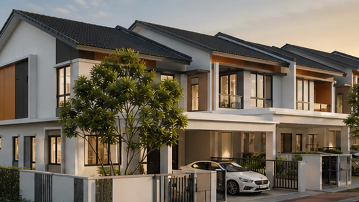 Norton Residences @ Jenjarom: End terrace home and car porch