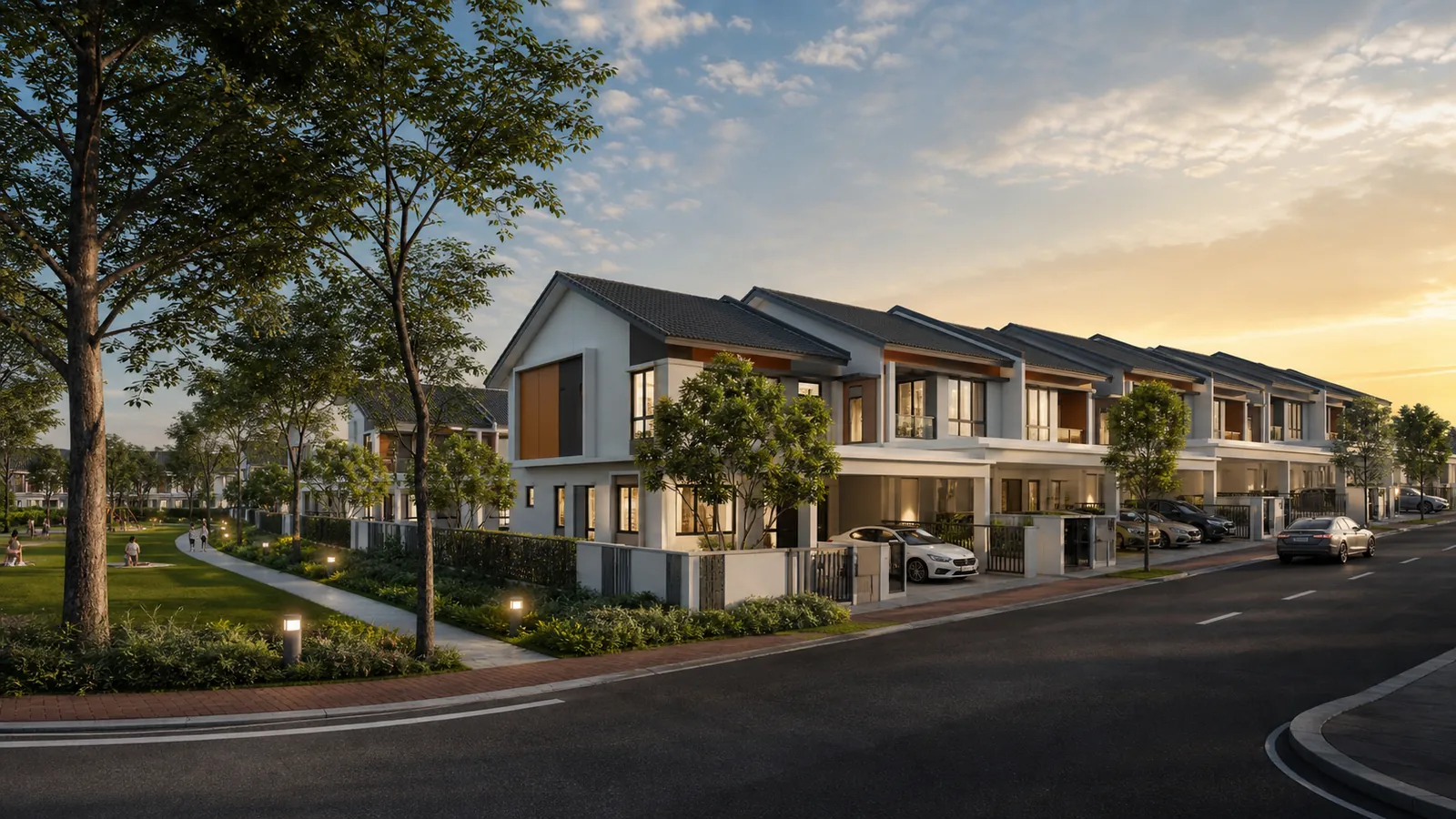 Norton Residences two-storey terrace homes in Jenjarom